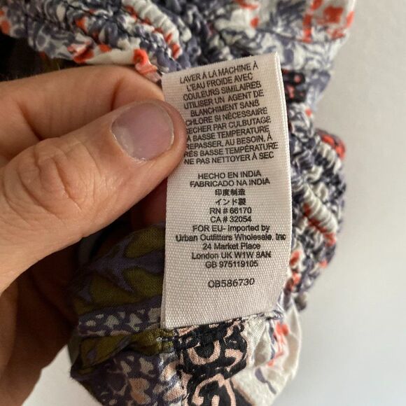 Free People Hold On Tight Gauze Hooded Top Size XS / Small Lightweight - Picture 5 of 5